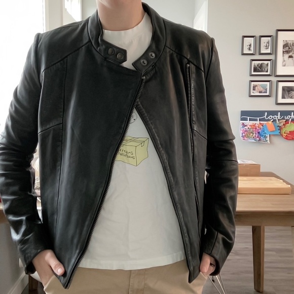 Free People Leather Jacket - Picture 12 of 16